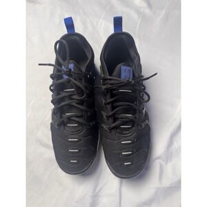 Nike Air Vapormax Plus Black/Blue Low Top Men's Sneakers